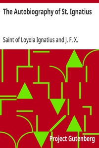 Cover of The Autobiography of St. Ignatius