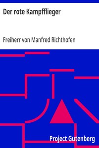 Cover of Der rote Kampfflieger