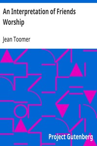 Cover of An Interpretation of Friends Worship
