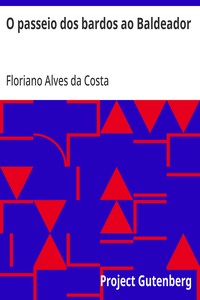 Cover of O passeio dos bardos ao Baldeador