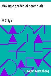 Cover of Making a garden of perennials