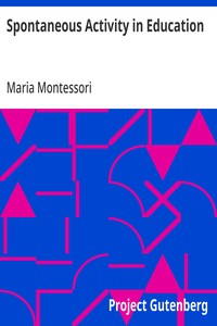 Cover of Spontaneous Activity in Education
