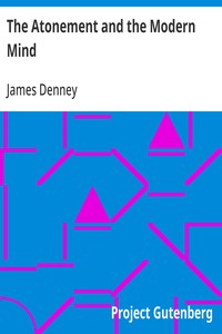 Cover of The Atonement and the Modern Mind
