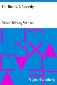 Cover of The Rivals: A Comedy