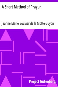 Cover of A Short Method of Prayer