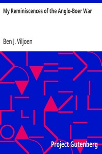 Cover of My Reminiscences of the Anglo-Boer War