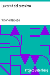 Cover of La carità del prossimo