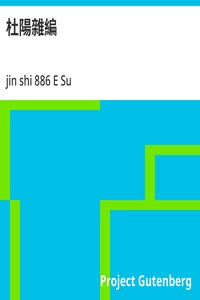 Cover of 杜陽雜編