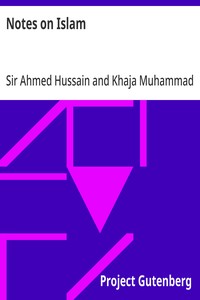 Cover of Notes on Islam