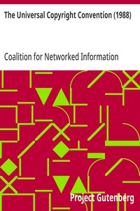 Cover of The Universal Copyright Convention (1988)