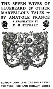 Cover of The Seven Wives of Bluebeard 1920