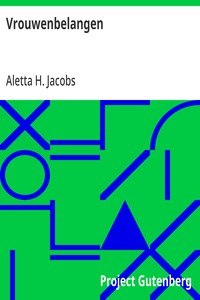 Cover of Vrouwenbelangen Drie vraagstukken van actueelen aard