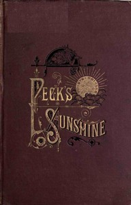 Cover of Peck's Sunshine Being a Collection of Articles Written for Peck's Sun, Milwaukee, Wis. - 1882