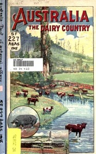Cover of Australia, The Dairy Country