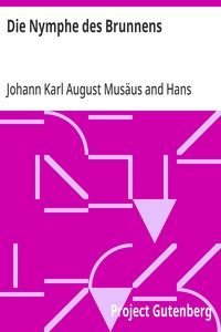 Cover of Die Nymphe des Brunnens