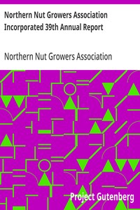 Cover of Northern Nut Growers Association Incorporated 39th Annual Report at Norris, Tenn. September 13-15 1948