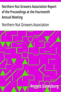Cover of Northern Nut Growers Association Report of the Proceedings at the Fourteenth Annual Meeting Washington D.C. September 26, 27 and 28 1923