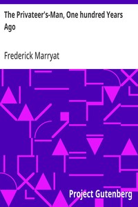 Cover of The Privateer's-Man, One hundred Years Ago