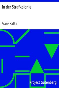 Cover of In der Strafkolonie
