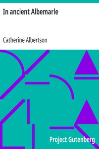 Cover of In ancient Albemarle