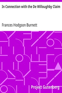 Cover of In Connection with the De Willoughby Claim