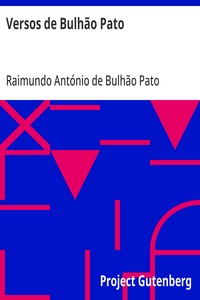 Cover of Versos de Bulhão Pato