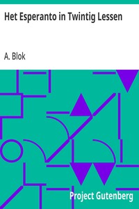 Cover of Het Esperanto in Twintig Lessen