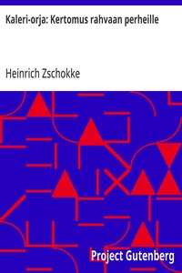 Cover of Kaleri-orja: Kertomus rahvaan perheille