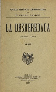 Cover of La desheredada