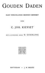 Cover of Gouden Daden