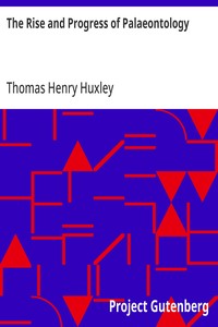 Cover of The Rise and Progress of Palaeontology Essay #2 from "Science and Hebrew Tradition"