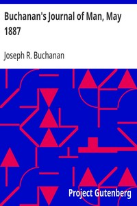 Cover of Buchanan's Journal of Man, May 1887 Volume 1, Number 4