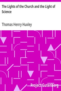 Cover of The Lights of the Church and the Light of Science Essay #6 from "Science and Hebrew Tradition"