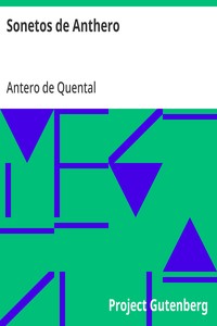 Cover of Sonetos de Anthero