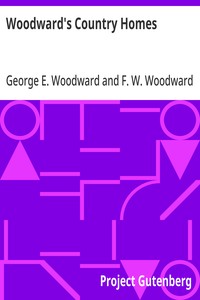 Cover of Woodward's Country Homes