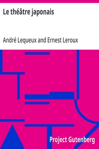 Cover of Le théâtre japonais