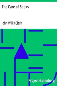 Cover of The Care of Books
