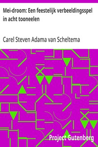 Cover of Mei-droom: Een feestelijk verbeeldingsspel in acht tooneelen