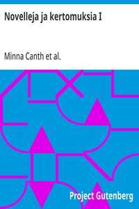 Cover of Novelleja ja kertomuksia I