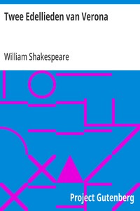 Cover of Twee Edellieden van Verona
