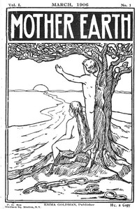 Cover of Mother Earth, Vol. 1 No. 1, March 1906