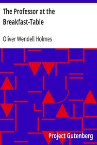 Cover of The Professor at the Breakfast-Table