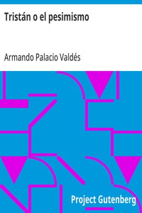 Cover of Tristán o el pesimismo