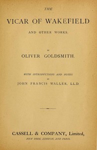 Cover of The Vicar of Wakefield