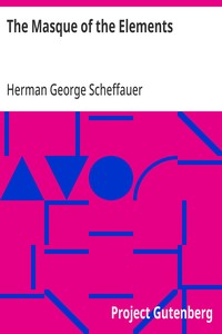 Cover of The Masque of the Elements
