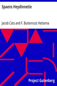Cover of Spaens Heydinnetie