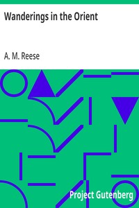 Cover of Wanderings in the Orient