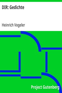 Cover of DIR: Gedichte