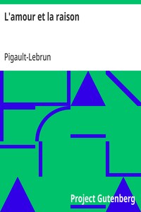 Cover of L'amour et la raison