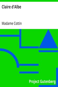 Cover of Claire d'Albe